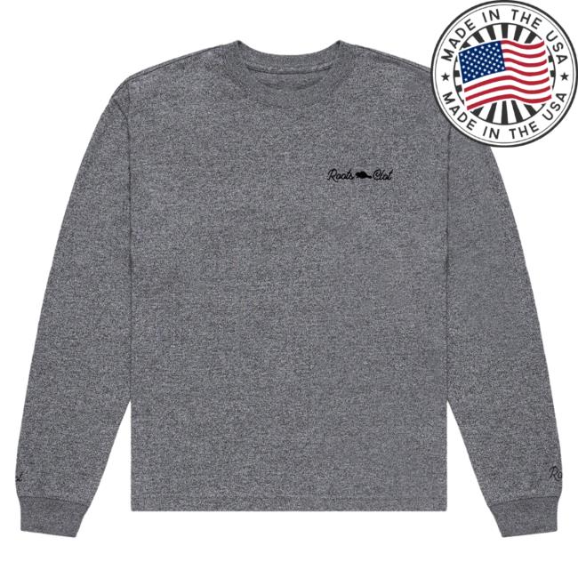 Official Juice Store Merch Juice Store Clot X Roots Long Sleeve Tee Shirt (Grey) Juicestore Apparel Clothing Shop