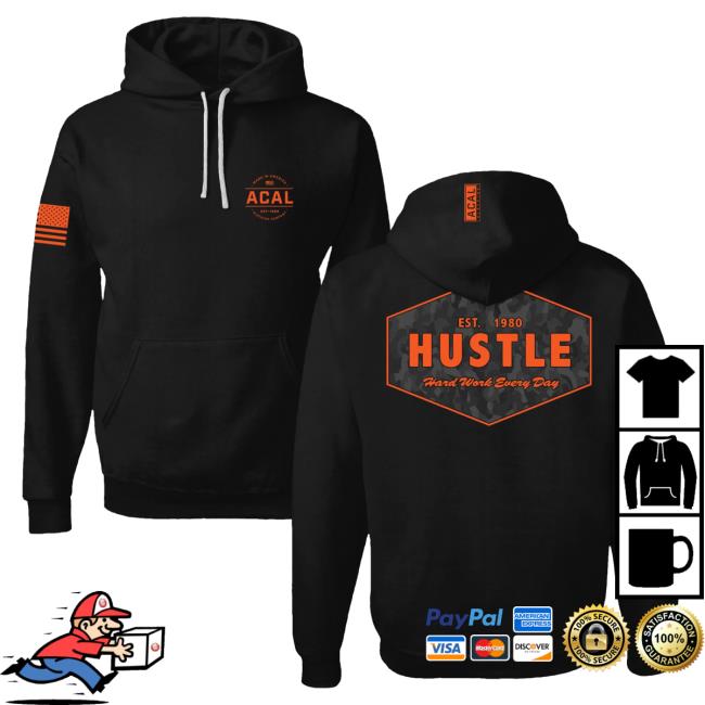 Official Acal Clothing Shop Merch Camo Hustle Hoodie