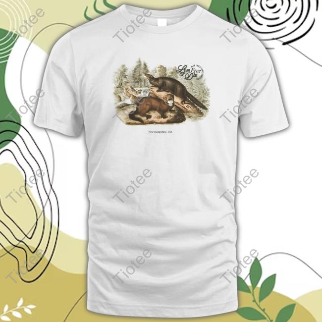 Official Ludwig Merch Nature Reserve Live Free Or Die Shirt