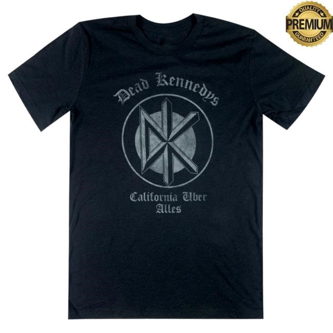 Hello Merch Dead Kennedys California Uber Alles Vintage Black Shirt HelloMerch