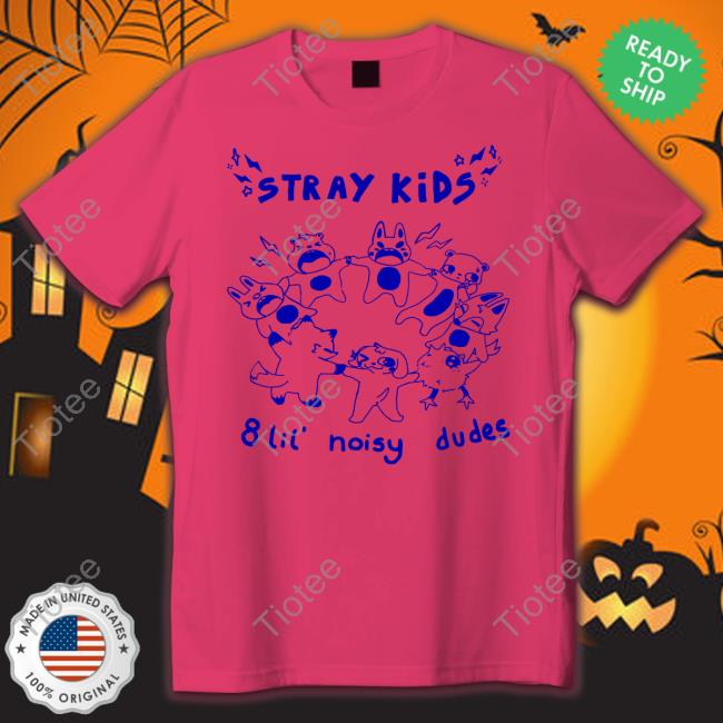 Stray Kids Merch Stray Kids 8 Lil Noisy Dudes T Shirts Angrydivaprobs
