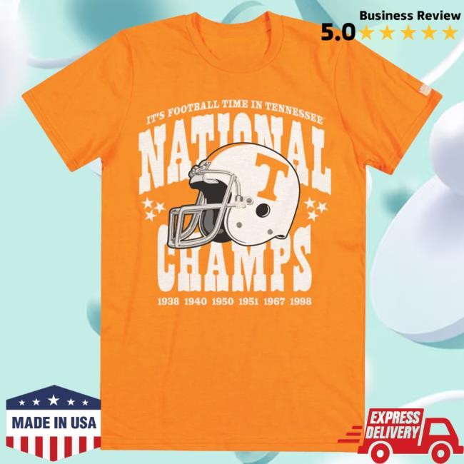 Homefield Apparel SEC Tennessee Football Six-Time National Champs Tee