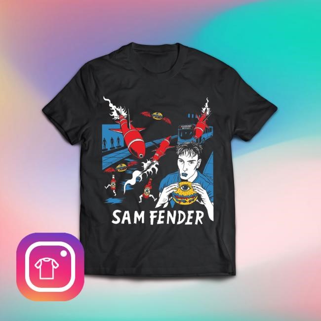 Burgers, Missiles & Beers New T-Shirt - Sam Fender