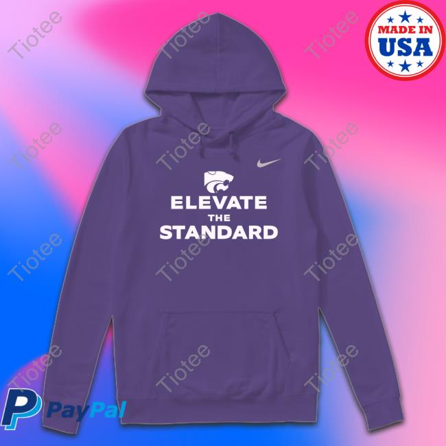 K-State Men's Basketball Elevate The Standard T Shirt Markquis Nowell
