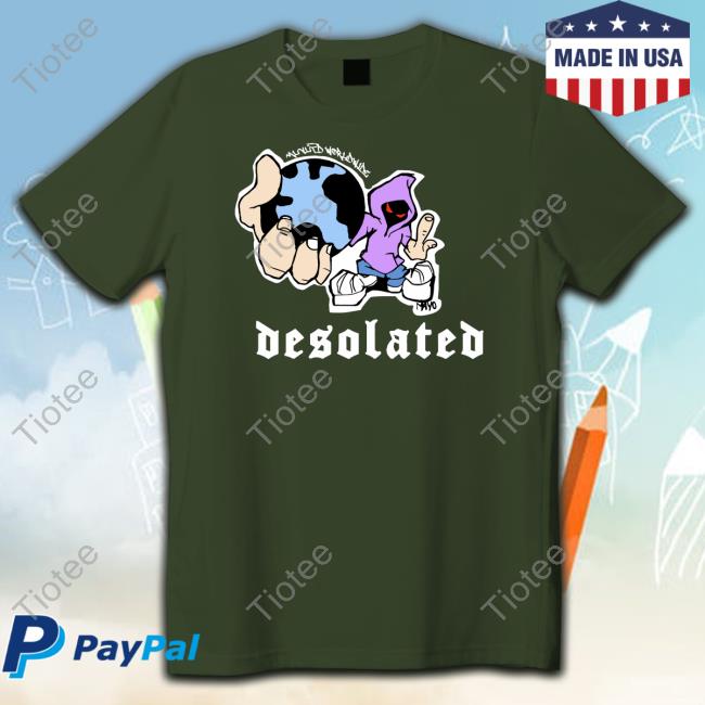 Mlvltd Music Shop Desolated MLVLTD Worldwide T-Shirt Official Mlvltd Music Shop Desolated MLVLTD Worldwide Sweatshirt