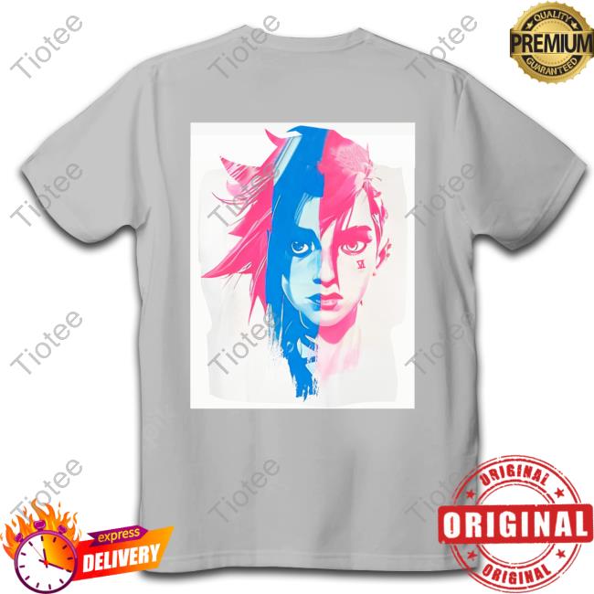 Arcane Vi and jinx Tee Shirt