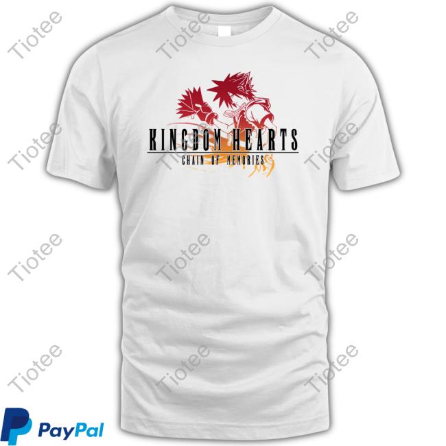 Kingdom Hearts Chain Of Memories Final Fantasy Crossover New T-Shirt