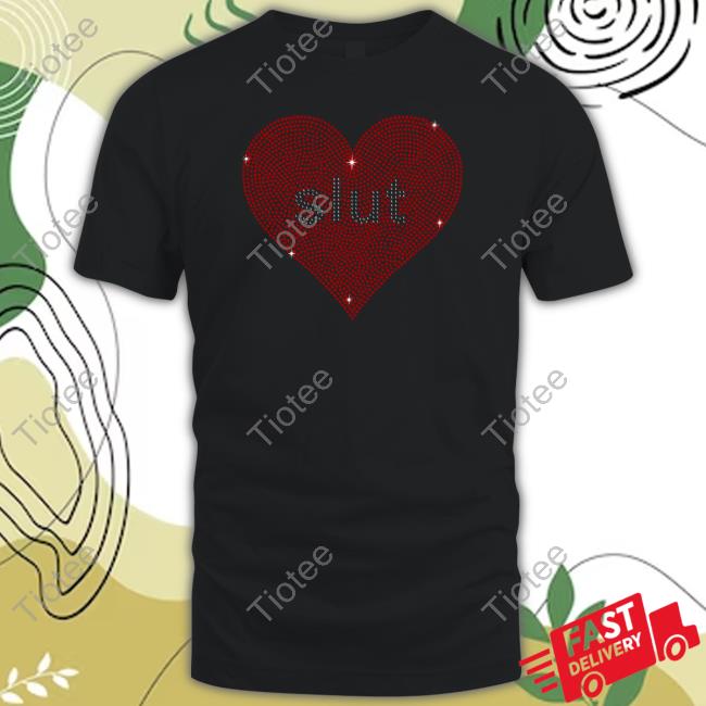 Sabrina Carpenter Merch Rhinestone Slut T Shirt