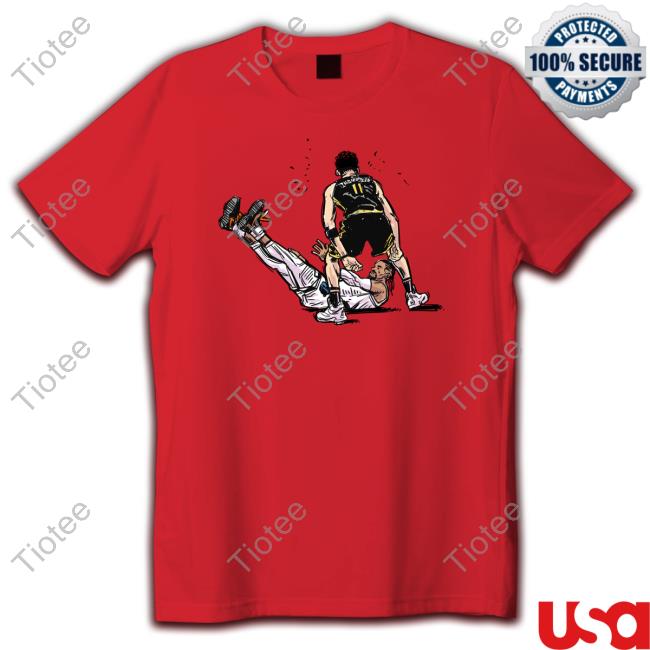 R/Warriors Luckymong Art Klay Thompson And Brooks Tee Shirt R/Warriors Luckymong Art Klay Thompson And Brooks Sweatshirt