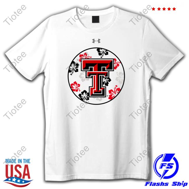 Maui Hibiscus Texas Tech Basketball Shirt Maui Jim
