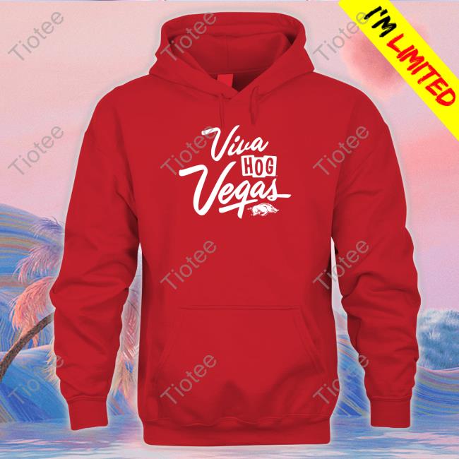 Arkansas Razorbacks Viva Hog Vegas Tee Shirt Shop B-Unlimited University Of Arkansas