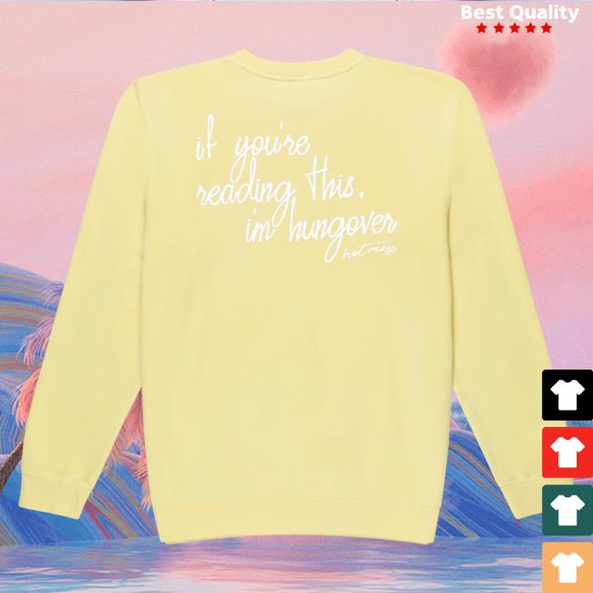 Official Hotmess Merch Store Hungover Crewneck Sweatshirt Iamunwell Clothing Shop Official Hotmess Merch Store Hungover Crewnecks Iamunwell Clothing Shop