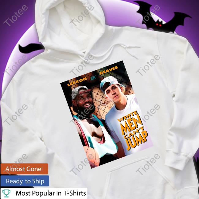 Goldenknightgfx Merch White Men Can't Jump Bron Reaves Tee Shirt