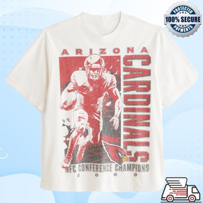 Official Abercrombie And Fitch Clothing Arizona Cardinals Vintage-Inspired Graphic Hot Shirt NFL by Abercrombie