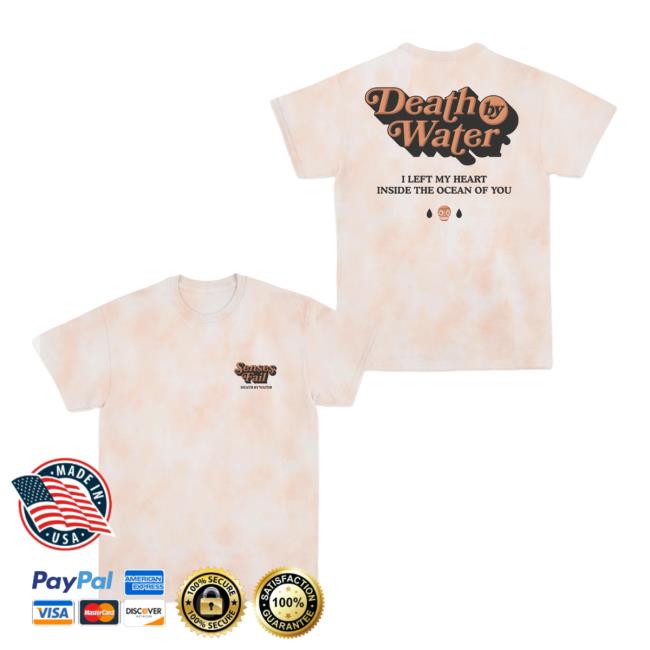 Senses Fail Merch Dbw Peach Dyed Shirt 2023