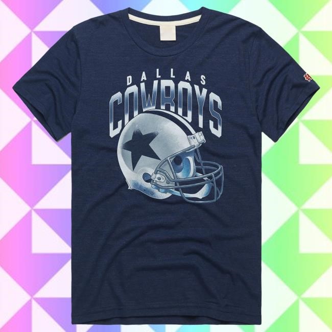 Dallas Cowboys Gradient Helmet Tee Homeage – | Dallas Cowboys Official | NFL Football