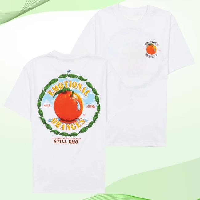 Orange Tears Tee Shirt