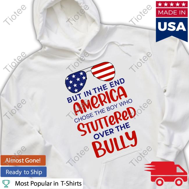 But In The End America Hoodie Bob Lawrence