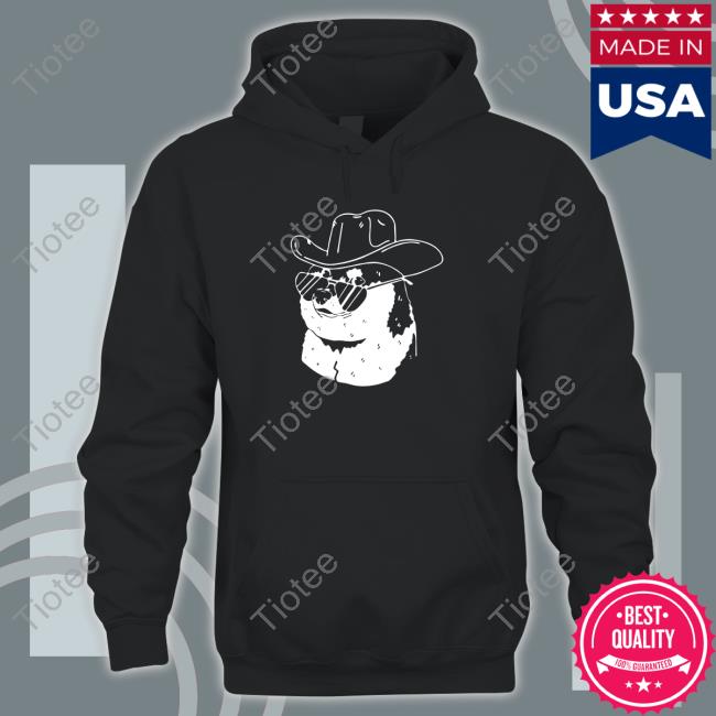Elon Musk Rodeo Dogecoin Long Sleeve Tee Black