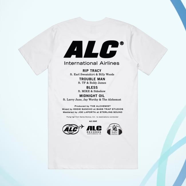 ALC Records International ALC Airlines Shirt ALC Records