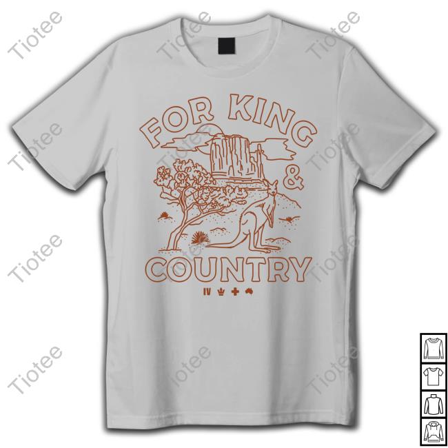 Official For King And Country Merch Desert Tee