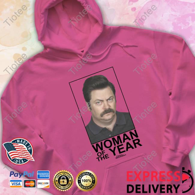 Official Woman Of The Year Parks And Recreation Tee Shirt