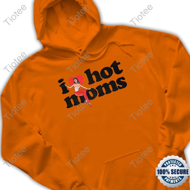 Danny Duncan Merch I Heart Hot Moms Swing White Shirt Dannyduncan69