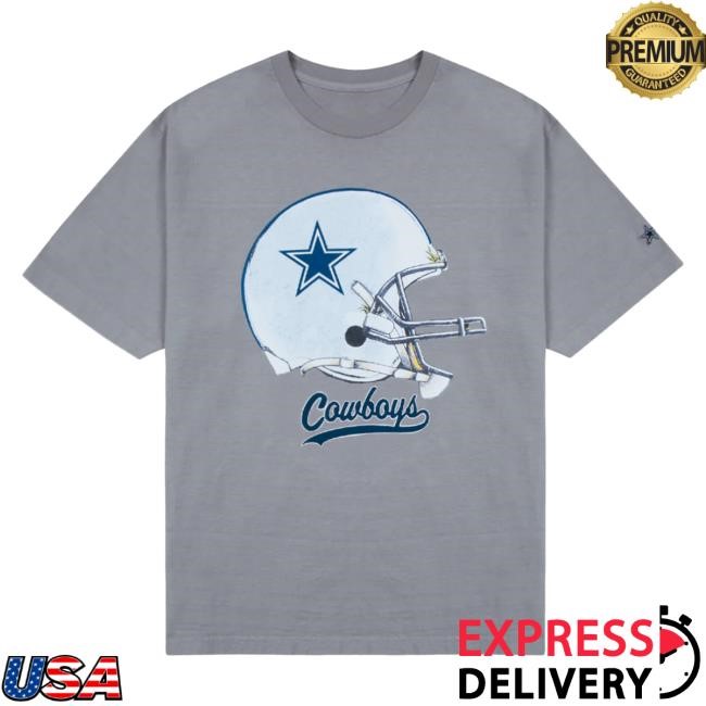 Official Golf Wang Merch Cowboys Helmet New Shirt by Golf Wang x NFL