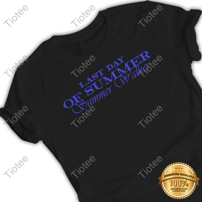 Official Summer Walker Merch Last Day Of Summer 5 Year Hoodie