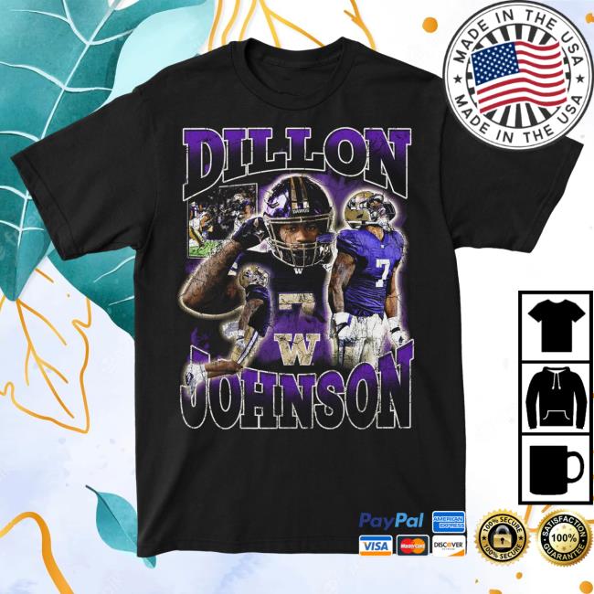 The Washington Nil Merch Store Dillon Johnson - Streetwear Oversized New Shirt