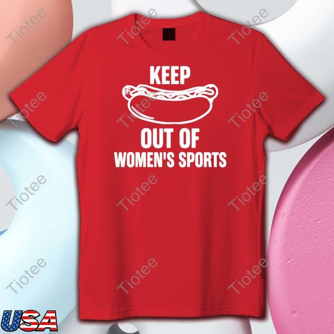 Riley Gaines Hotdog Keep Out Of Women's Sports T-Shirt