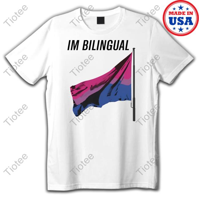 I'm Bilingual Flag Hoodie
