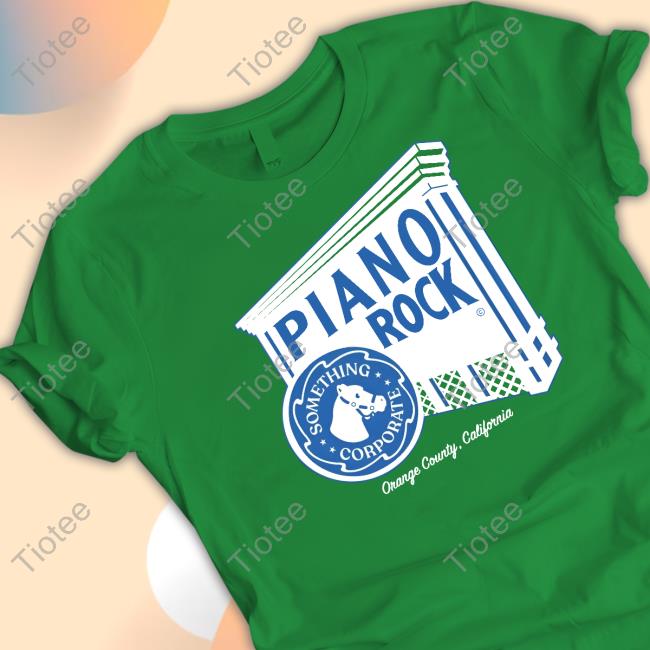 Andrew Mcmahon Something Corporate Piano Rock T-Shirt
