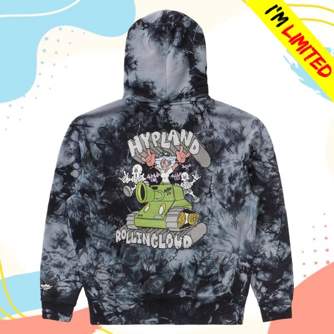Official Hypland Clothing Merch Store Hypland X Rolling Loud Tank Pull Over Hoodie (Tie Dye) Official Hypland Clothing Merch Store Hypland X Rolling Loud Tank Crew (Tie Dye)