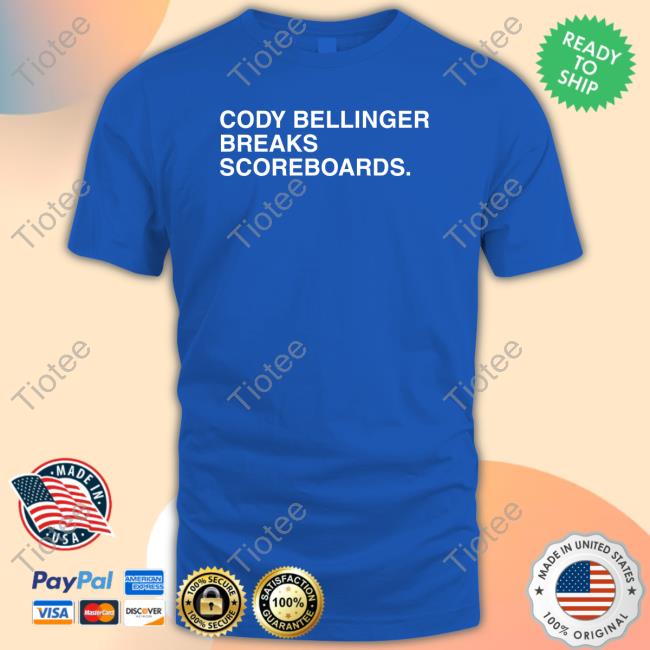 Cody Bellinger Breaks Scoreboards T-Shirt