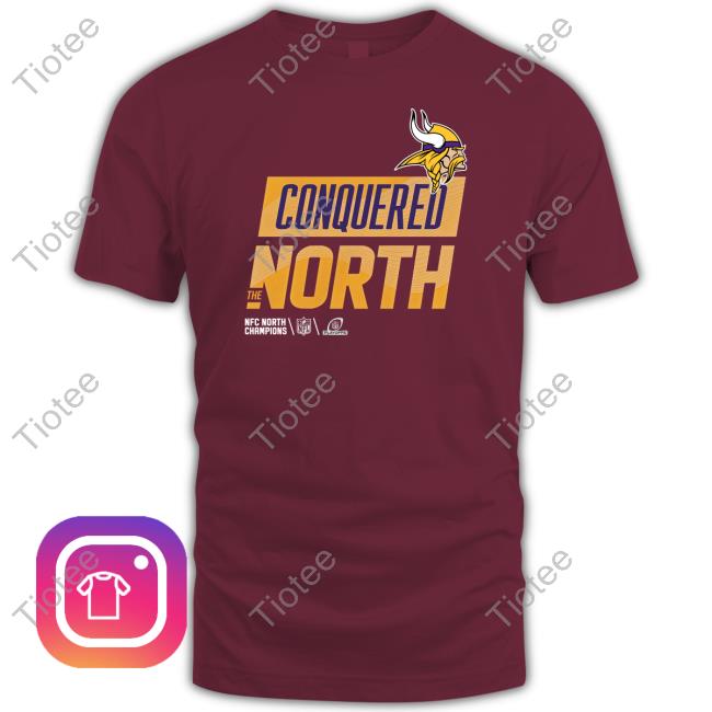 Official Minnesota Vikings Conquered The North T-Shirt