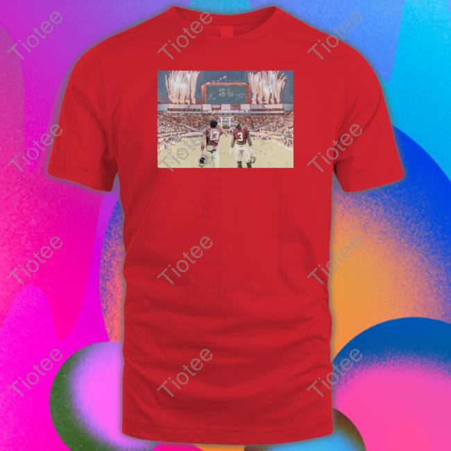 Treybenson3 State Champs Collab Wht T Shirt