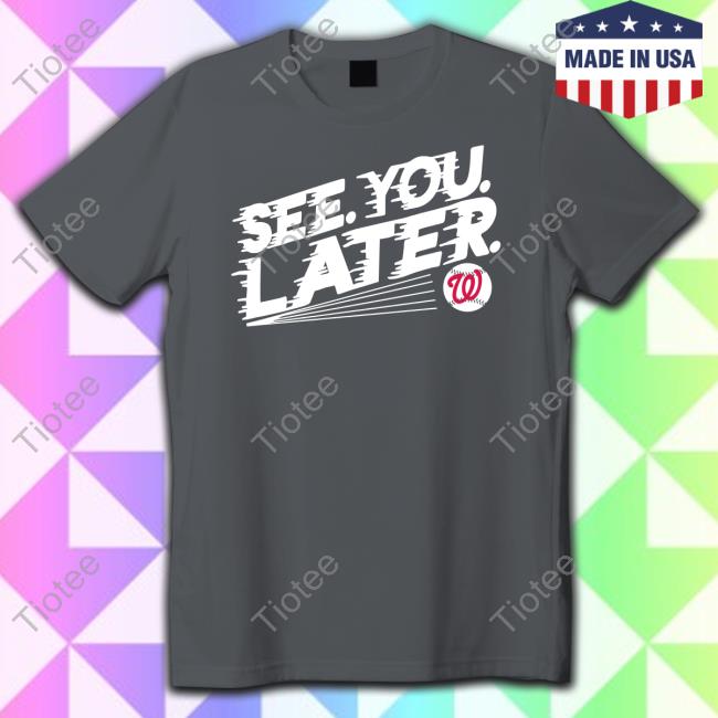 Bob Carpenter Homage Merch See You Later Baseball Tee