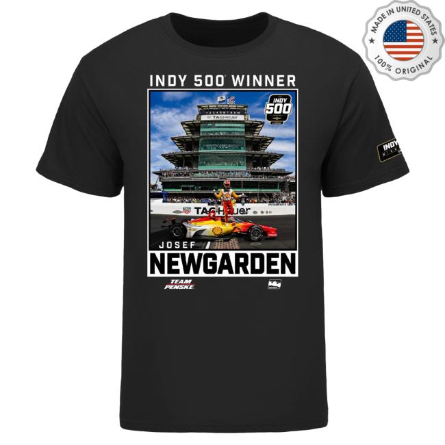 Indianapolis Motor Speedway IMS Merch Store 2023 Indy 500 Winner Josef Newgarden Shirt