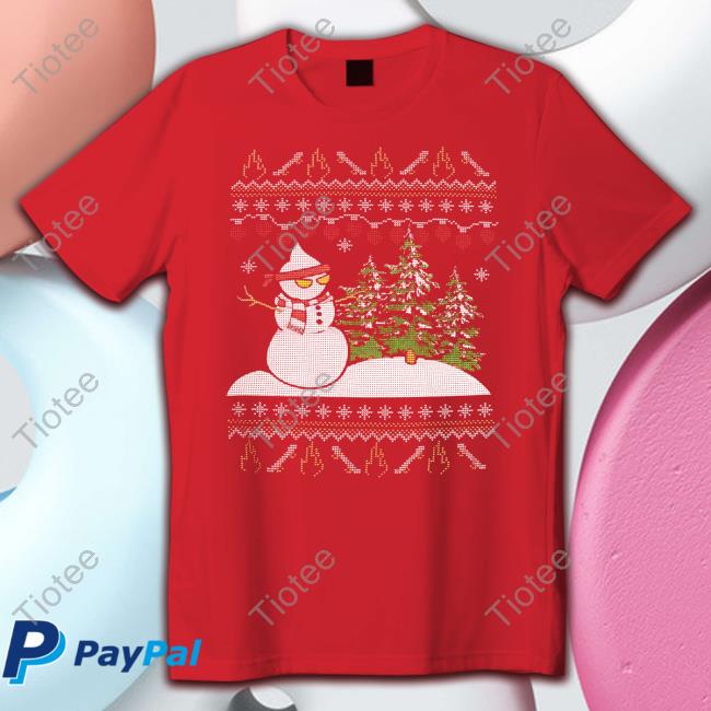 Sapnap Holiday Faux Knitted Sweatshirt