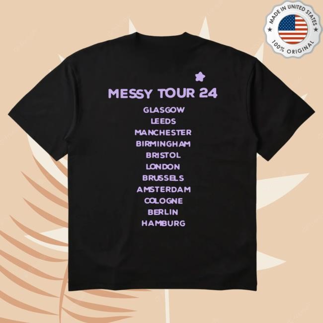 Official Olivia Dean Merch Store Olivia Dean Tour Shirt