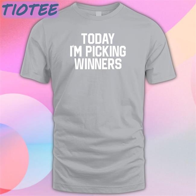 Barstool Sports Today I'm Picking Winners Tank Top Black