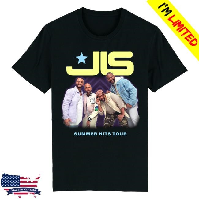 Summer Hits Tour Group Photo Black Shirt – JLS Merch