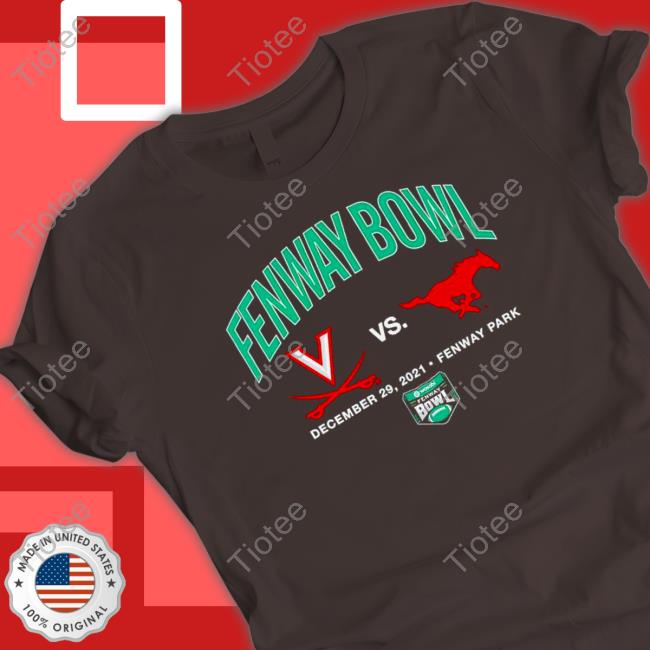 Virginia Cavaliers vs SMU Mustangs 2022 Fenway Bowl Dueling hoodie