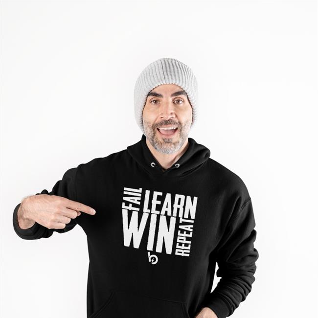 Fail Learn Win Repeat Long Sleeve Shirt Trevor Bauer Merch