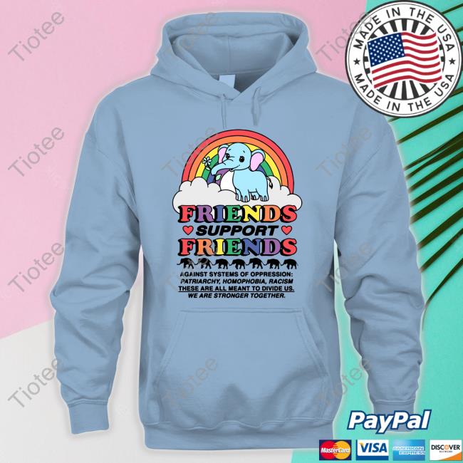 Thegoodshirts Merch Friends Support Friends Tee
