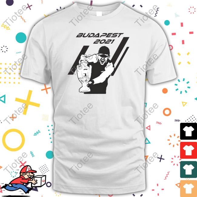 Esteban Ocon Eo31 Budapest 2021 White T Shirts