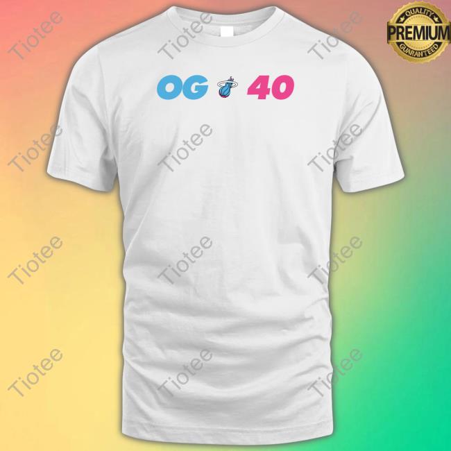 Official Miami Heat Og 40 T Shirt