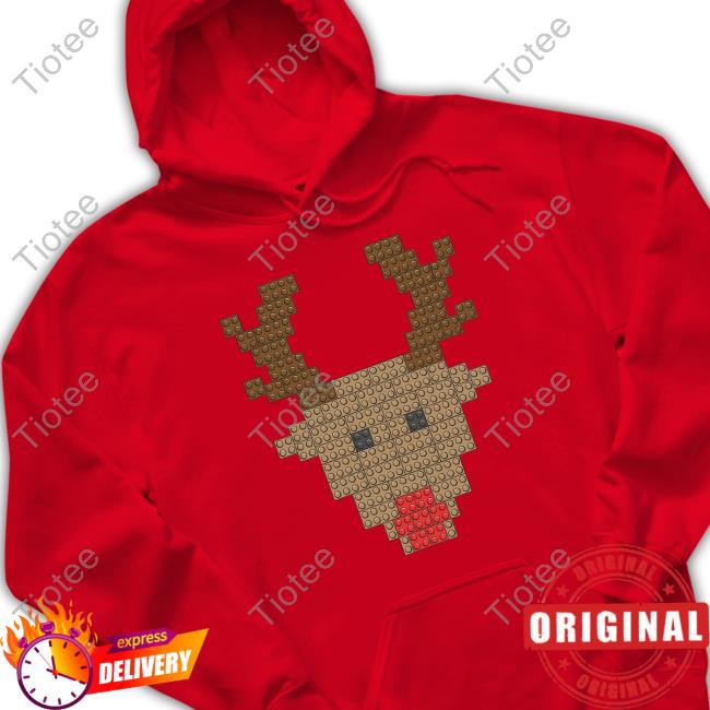 Official Living Fully Merch Reindeer Lego Tee