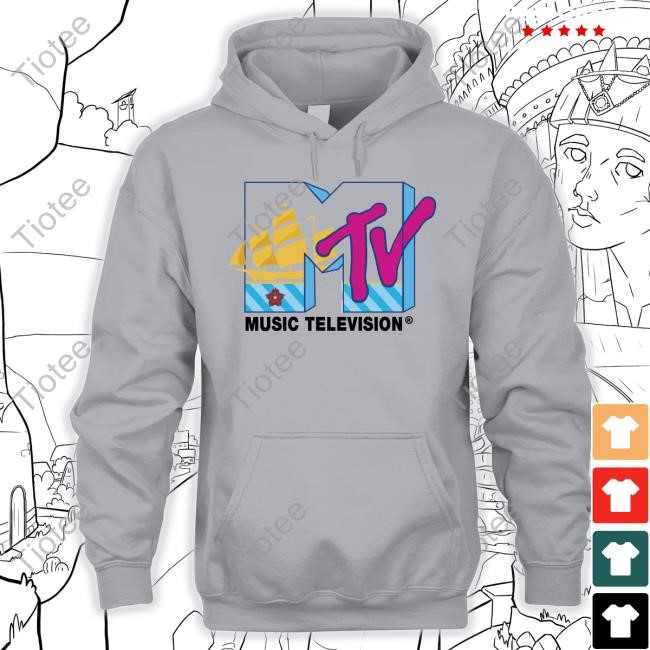 Man City Music TV Tee Shirt MC X Music TV